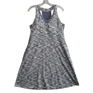 MONDETTA‎ MPG Dress Large Racerback Sleeveless Padded Sports Padded Purple Gray